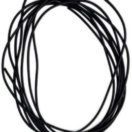 Elastika za bojo Barila Black 3mm (na meter)