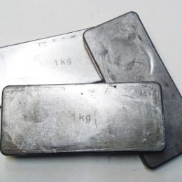 Potapljaška utež - ploščica za nahrbtnik 1kg